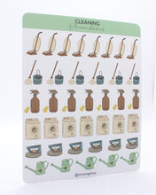 Cargar imagen en el visor de la galería, ✧ Stickers Recordatorios - Mini reminders: Limpieza retro vintage