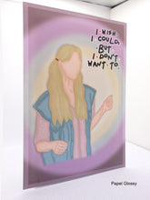 Cargar imagen en el visor de la galería, ✧ Lámina - art print A5-A4: Phoebe Buffay - sitcom Friends