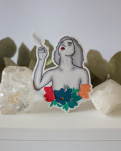 Cargar imagen en el visor de la galería, ✧ Pegatina Sticker Waterproof: Black and white woman