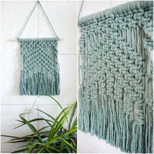 Cargar imagen en el visor de la galería, ✧ Colgante de pared de macramé bohemio tejido a mano #2 | Tapices de macramé boho