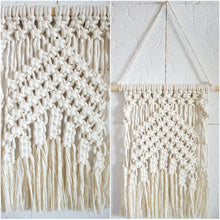 Cargar imagen en el visor de la galería, ✧ Colgante de pared de macramé bohemio tejido a mano #2 | Tapices de macramé boho