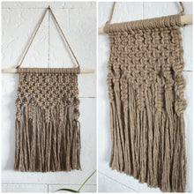 Cargar imagen en el visor de la galería, ✧ Colgante de pared de macramé bohemio tejido a mano #1 | Tapices de macramé boho