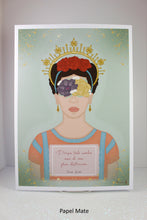 Cargar imagen en el visor de la galería, ✧ Lámina - art print A5-A4: Frida Kahlo
