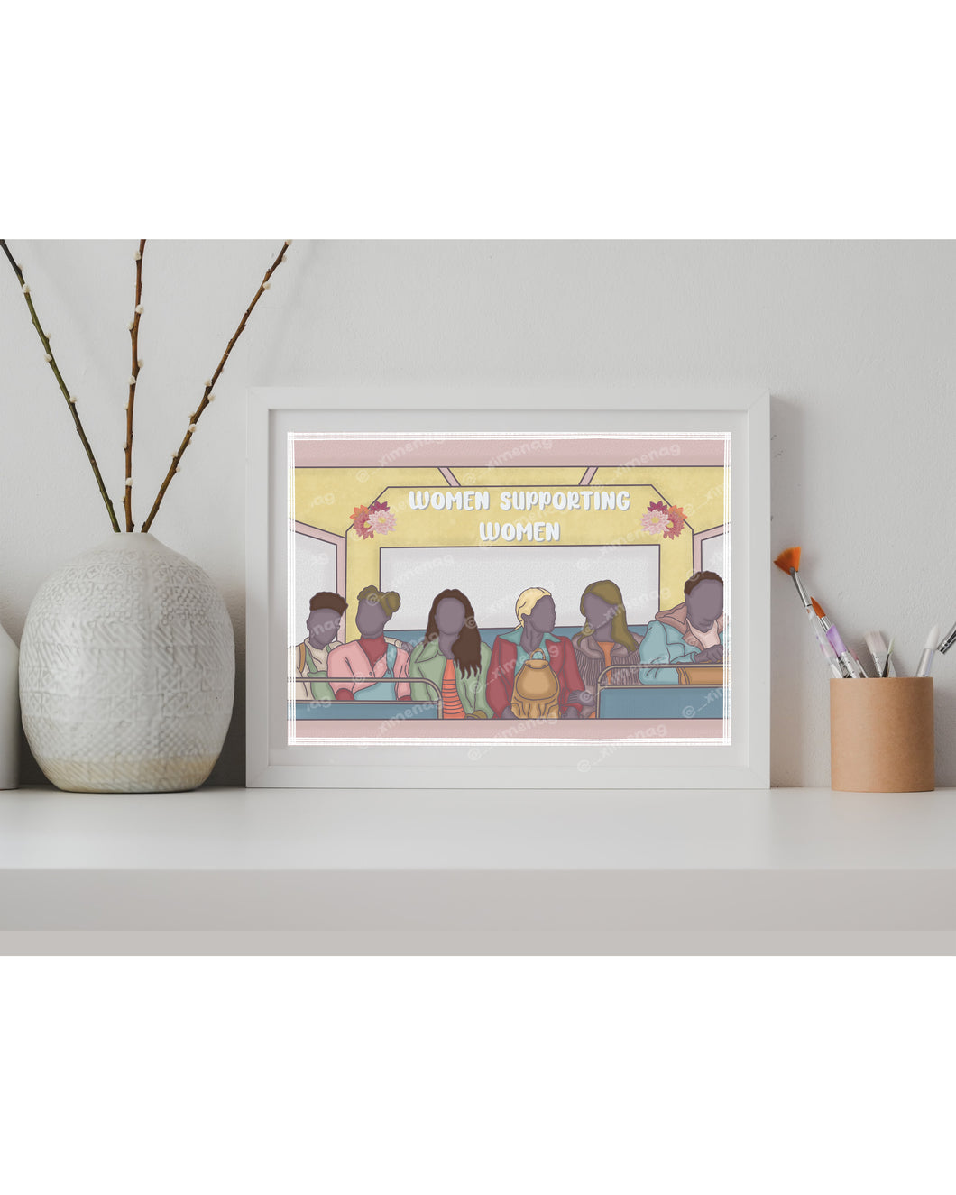 ✧ Lámina - art print A5-A4: Sex Education - Women supporting women