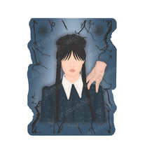 Cargar imagen en el visor de la galería, ✧ Pegatina Sticker Waterproof: Wednesday Addams
