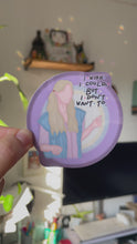 Cargar y reproducir el video en el visor de la galería, ✧ Pegatina Sticker Waterproof: Phoebe Buffay - sitcom Friends
