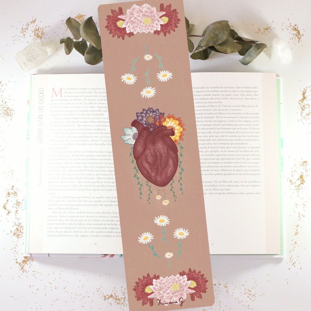 ✧ Marcapáginas Bookmark: Coeur