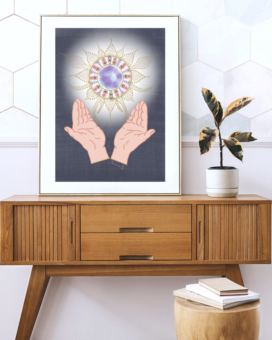 ✧ Lámina - art print A5-A4: Open Hands