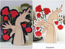 Load image into Gallery viewer, ✧ Pegatina Sticker Waterproof: Manos flamencas
