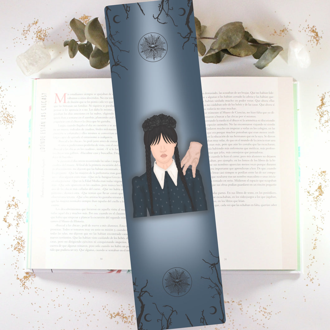 ✧ Marcapáginas Bookmark: Wednesday Addams