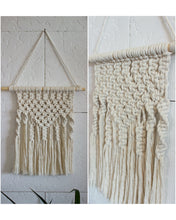 Load image into Gallery viewer, ✧ Colgante de pared de macramé bohemio tejido a mano #1 | Tapices de macramé boho
