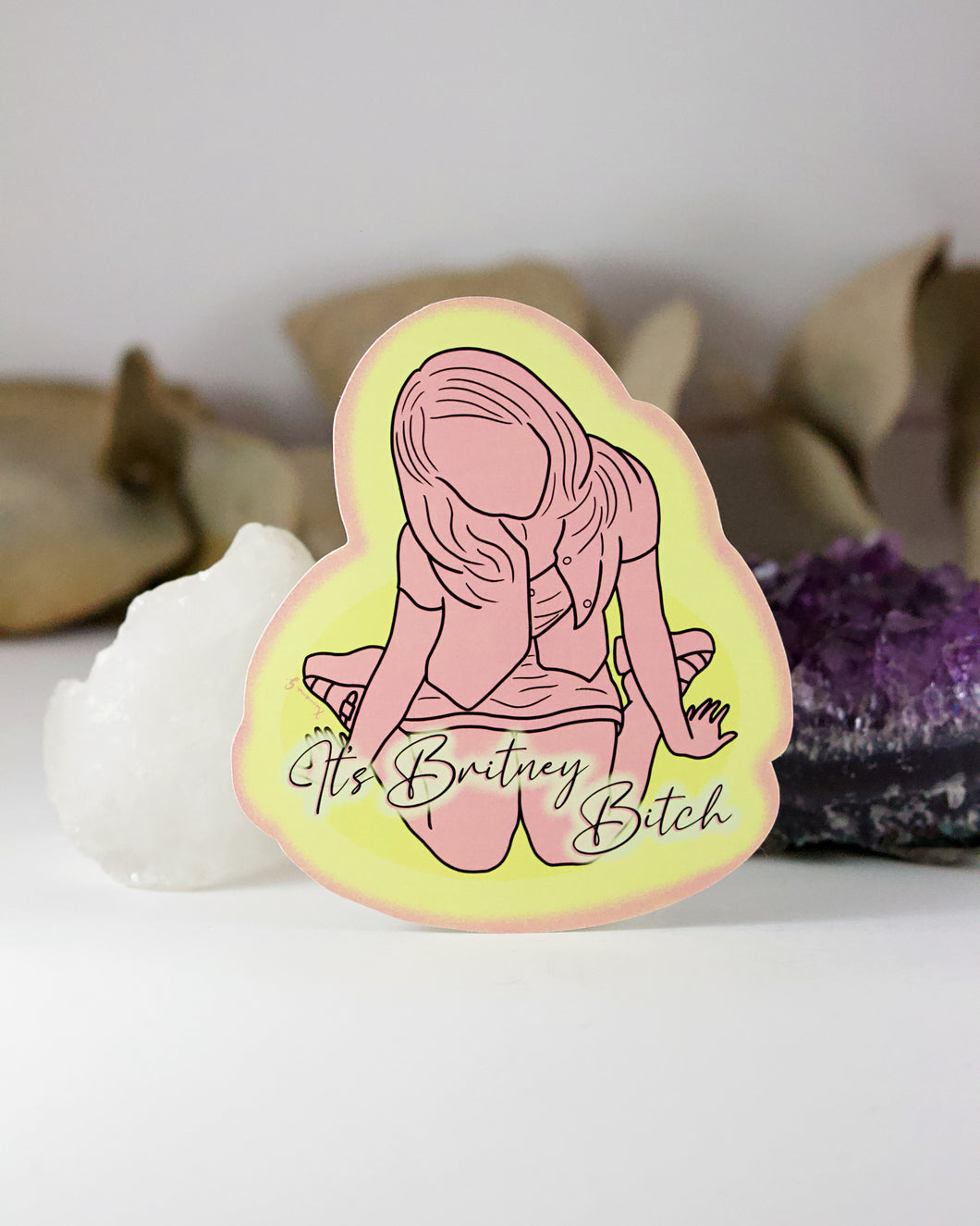 ✧ Pegatina Sticker Waterproof: It's Britney b*tch!